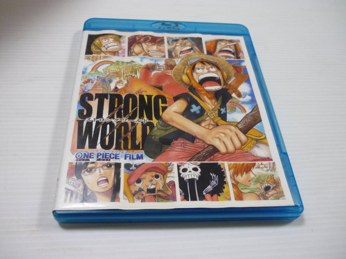 [管00]【送料無料】Blu-ray ワンピース フィルム STRONG WORLD アニメ 映画 ONE PIECE 田中真弓/中井和哉/岡村明美/山口勝平