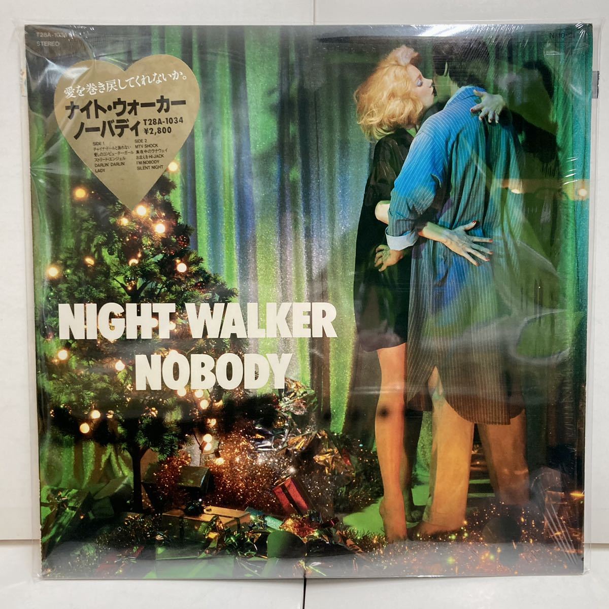 【シール帯、シュリンク付き】Night Walker / Nobody ノーバディ 【LP アナログ レコード 】_画像8