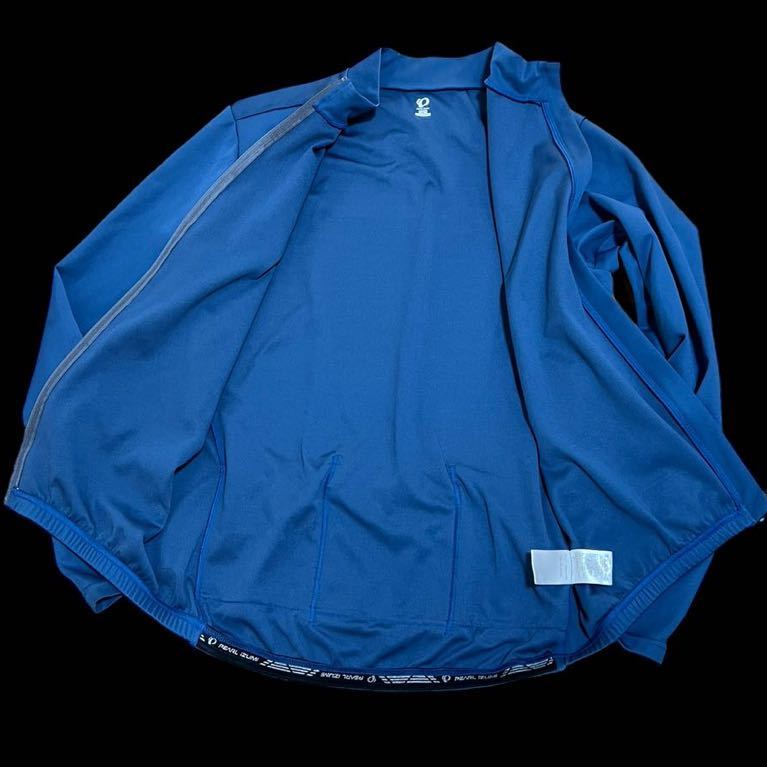【美品/日本製】ＰＥＡＲＬ ＩＺＵＭＩ　パールイズミ　フルジッパージャケット　XLサイズ　ジャージ　青_画像4