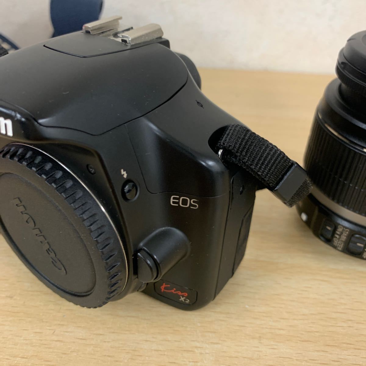 中古品 Canon EOS Kiss X2 レンズキット デジタルカメラ 一眼レフ 18-55mm_画像3