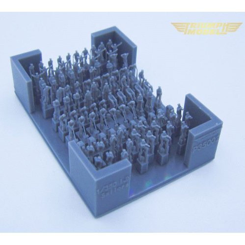 ◆◇TRIUMPH MODEL【P35002】1/350 日本海軍 水兵 精密3Dプリントモデル(100体入り)◇◆　　_画像5