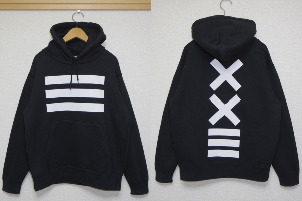 XXlll C'est Vingt-Troisse van tua# Logo print sweat Parker #M