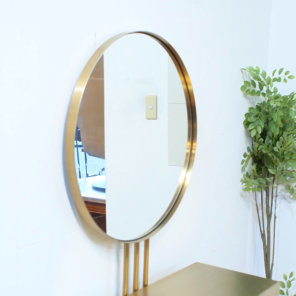  Calle /KARE milano /MILANO консоль зеркало a-ru декоративный элемент style туалетный столик туалетный столик с зеркалом Gold steel рама стильный современный 