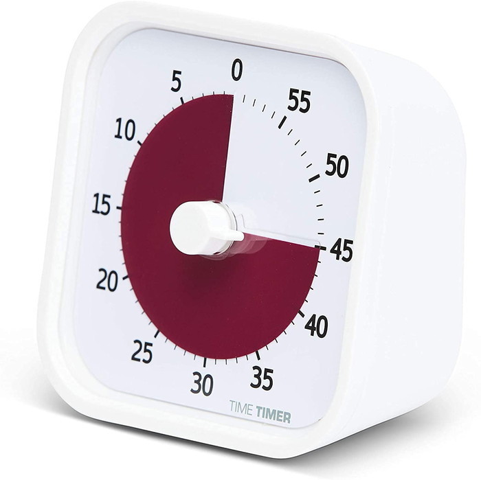 【正規品】 TIME TIMER MOD Home Edition 9cm 60分 タイムタイマー モッド コットンホワイト TTM9-HCW-W 時間管理　送料無料_画像1