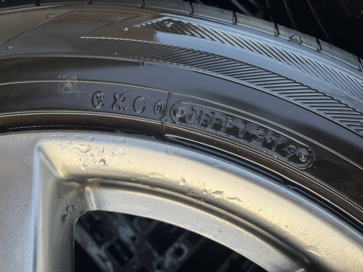 225/55R18 エルグランド E52 純正ホイール 4本セット アーバンクロム_画像6