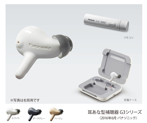 定価310000円　パナソニック　片耳　補聴器　充電式　WH-G35　panasonic_参考画像です。