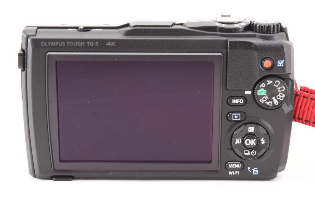 【40】美品 OLYMPUS オリンパス TOUGH TG-5 4K タフ コンパクトデジタルカメラ_画像5