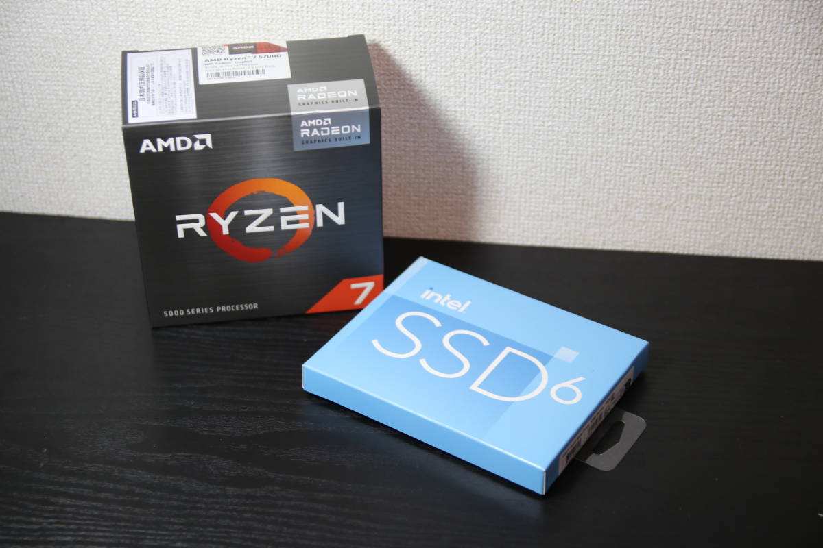 【自作PC】AMD Ryzen 7 5700G / AMD B550 / メモリ16GB / SSD 1TB / Windows 10 Home 64bit【1円スタート】_画像3