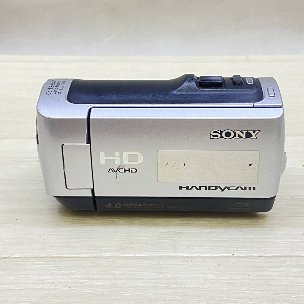 ▲ SONY ソニー デジタルHDビデオカメラレコーダー HDR-CX120 本体のみ 動作未確認 現状品 ▲ C12824_画像2