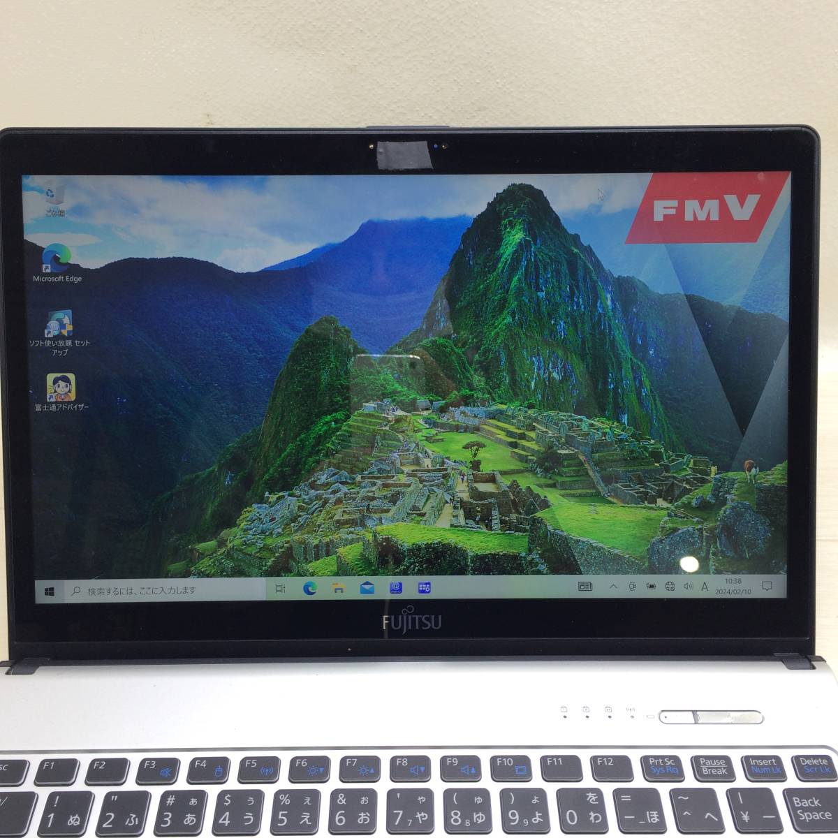 ☆FUJITSU 富士通 LIFEBOOK WS1 FMVWB1S17T Core i7-7500U 2.7GHz 12GB SSD 500GB PC ノートパソコン 一部動作確認 中古 現状品☆K80818_画像3