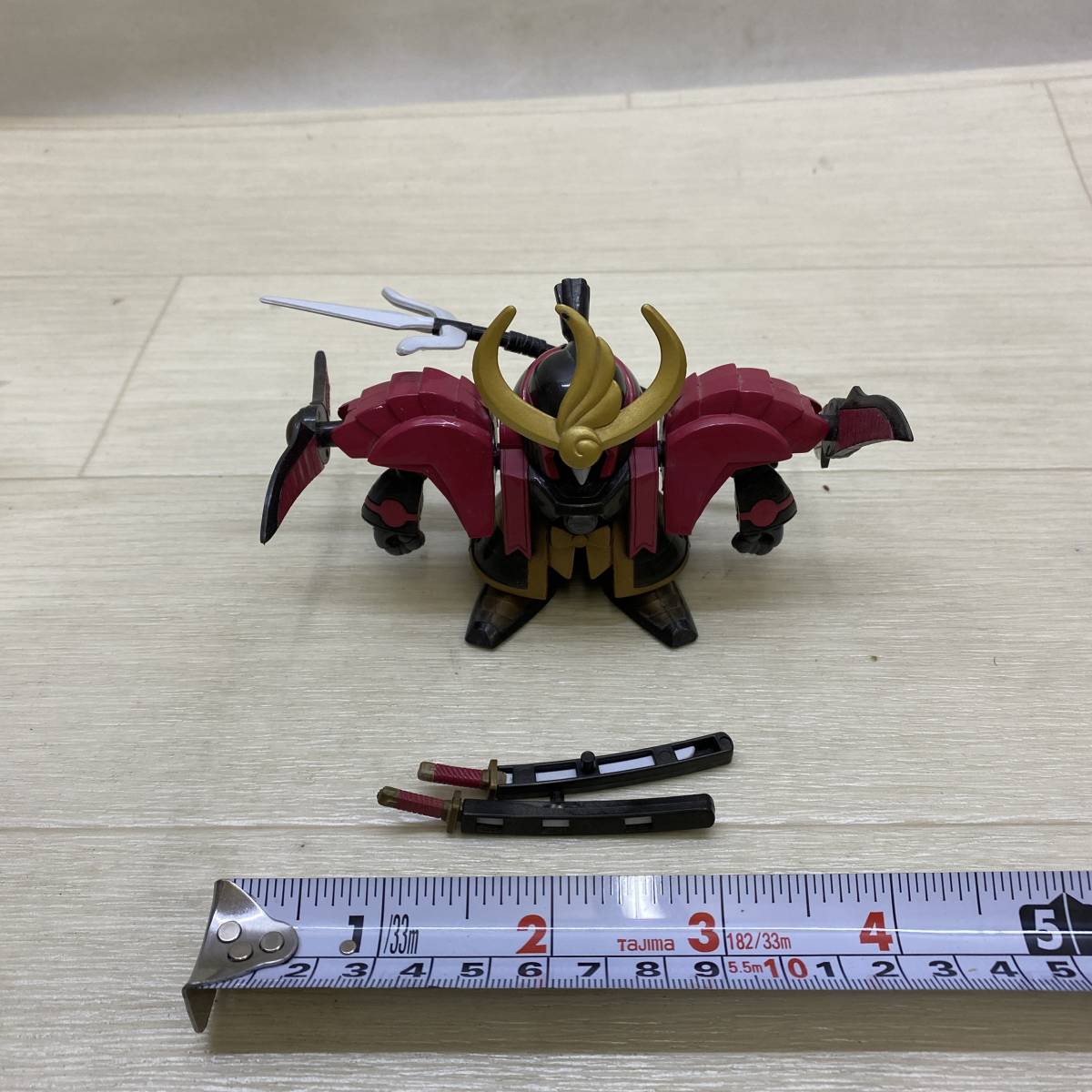 ▲ BANDAI バンダイ 超魔神英雄伝ワタル 超力魔神大系 魔神戦神丸 プラモデル 箱なし レトロ 97年 コレクション 保管現状品 ▲ C12918の画像6