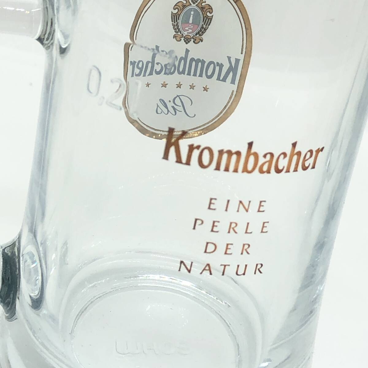 ♪恐らく未使用品 Krombacher クロンバッハ ドイツ ビアグラス ジョッキ コップ 6点セット 食器 コレクション♪K22804_画像6