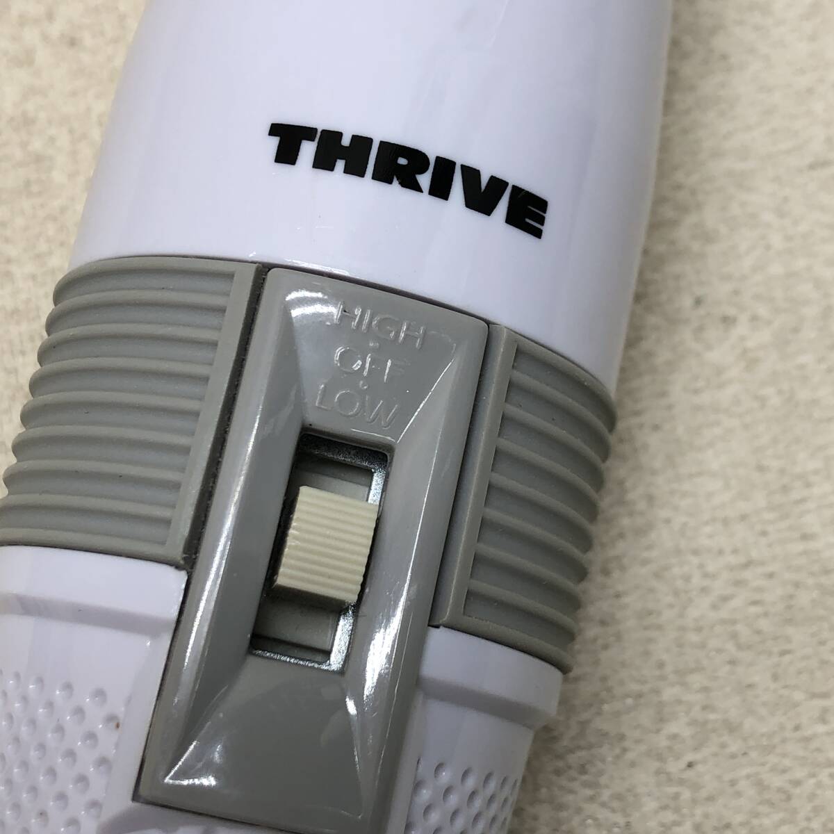 △ THRIVE スライヴ 家庭用電気マッサージ器 MD-01 ハンディーマッサージャー 2段階切替 肩こり 健康器具 動作確認済 中古品 △Ｇ72648_画像6