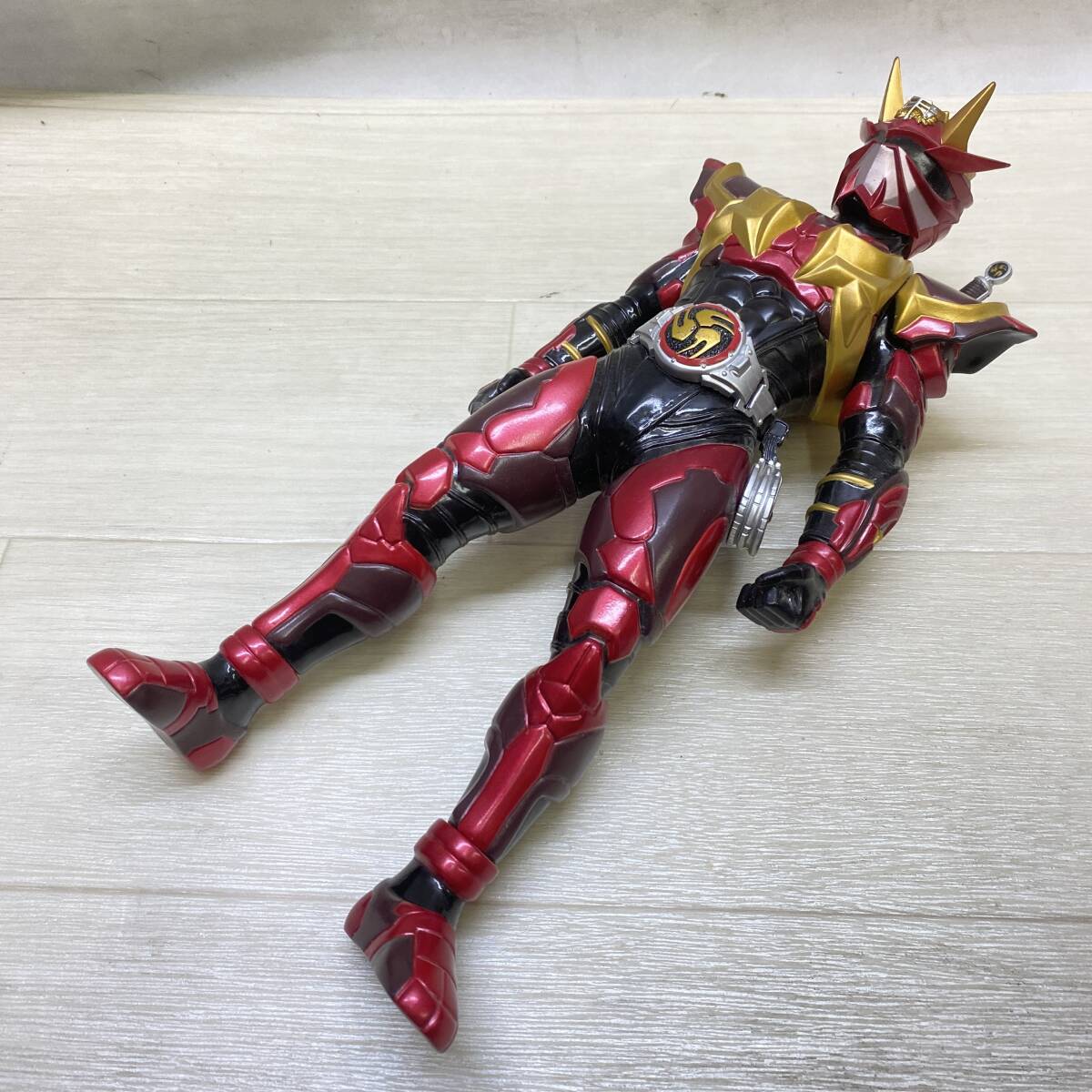 ▲BANPRESTO バンプレスト 仮面ライダー響鬼 ソフビ人形 フィギュア コレクション 特撮 ヒーロー 保管品 現状品 ▲ C13142_画像3