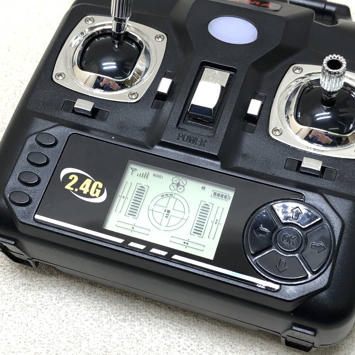 ♪SYMA ドローン クアドリコプター X5C 2.4G ホビー おもちゃ 玩具 プロポのみ通電のみ確認済み 現状品♪C22926_画像10