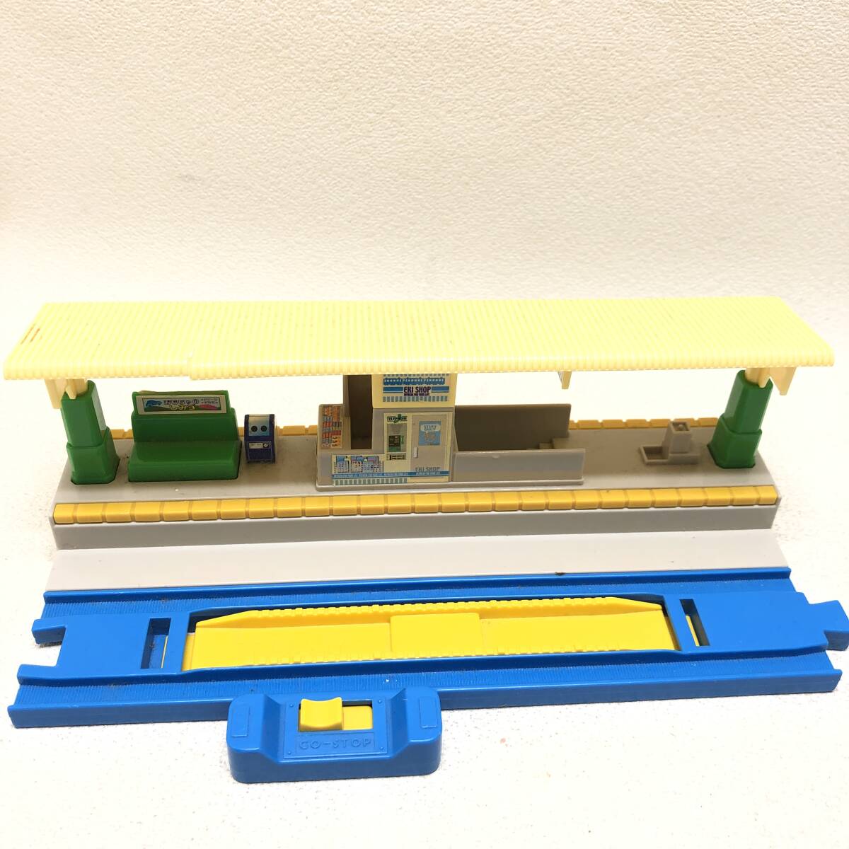 ^ TOMY Tommy Plarail station station rail .... station .... station summarize set parts parts toy hobby secondhand goods ^N72754