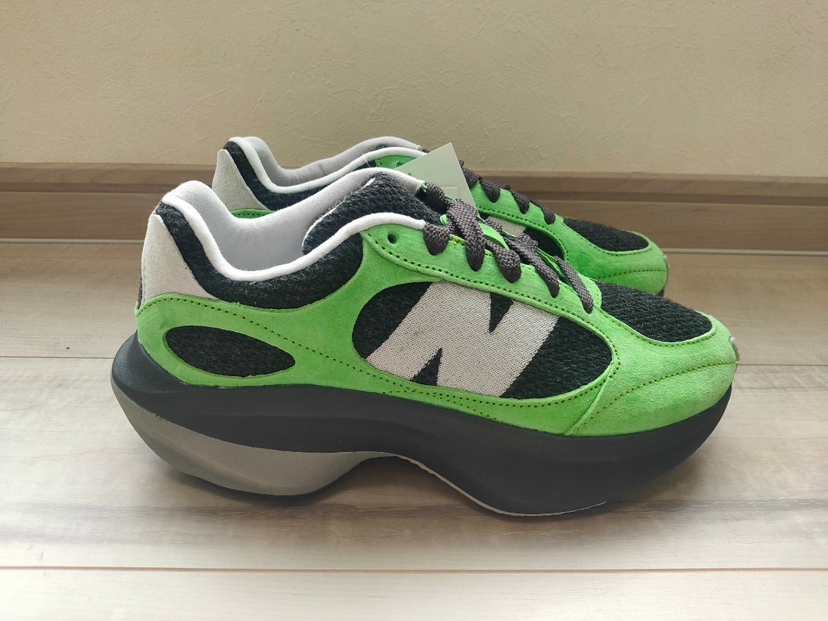 24.5cm 新品 NEW BALANCE WARPED RUNNER ニューバランス ワープドランナー UWRPDKOM 緑 検 860 990 1600 5740 9060_画像1