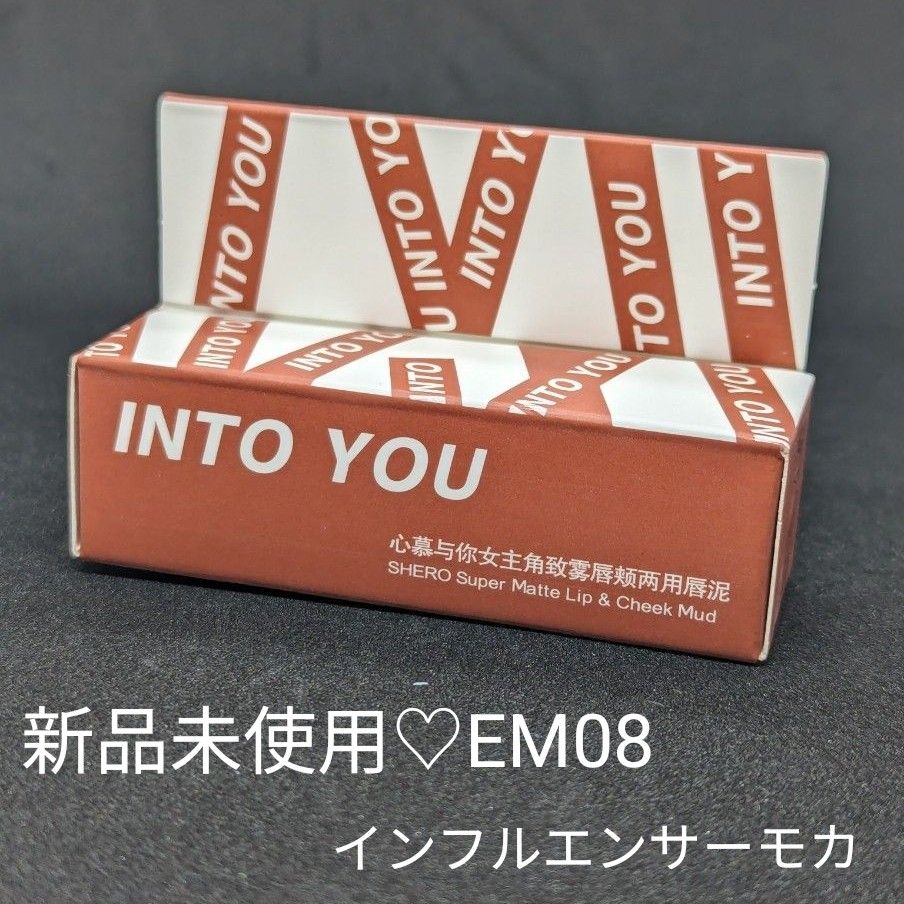 イントゥーユーINTO YOU INTO U 泥リップEM08 インフルエンサーモカ