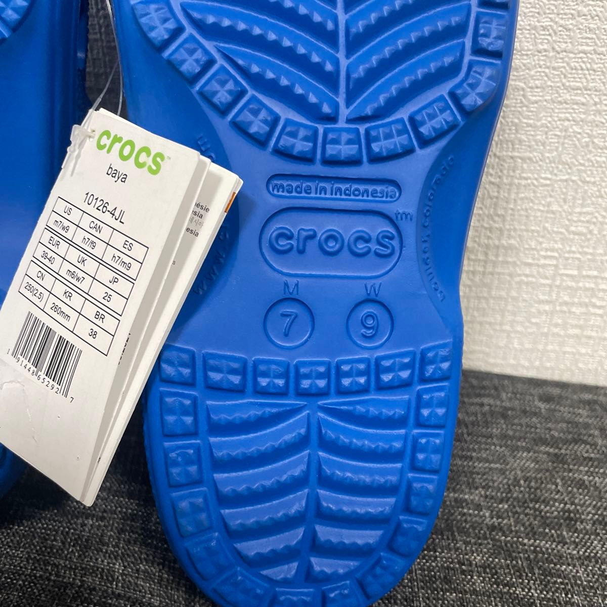 クロックス crocs バヤ　ブルー　青