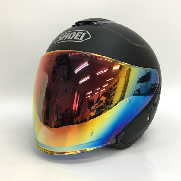 SHOEI J-cruize ジェットヘルメット ミラーシールド装着 XLサイズ マットブラック ショウエイ ジェイクルーズ バイク用品 N18840H●の画像2