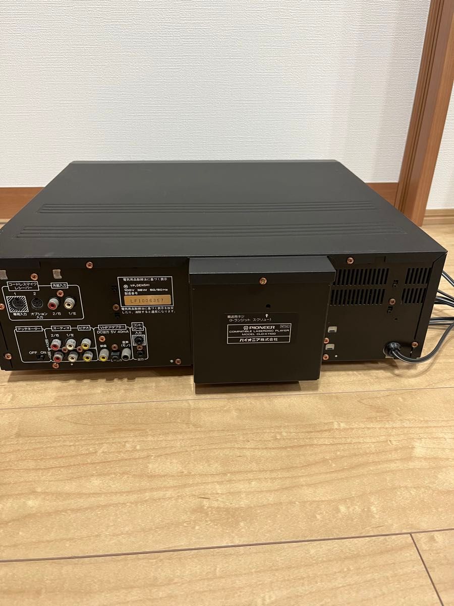 CLD-K1100 PIONEER LDプレーヤー レーザーディスクプレーヤー CLD-K1100 PIONEER LDプレーヤー レーザーディスクプレーヤー