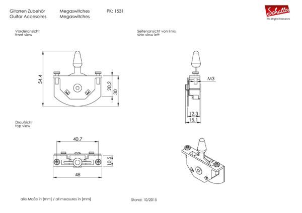 Schaller Megaswitch E＋ #SCHALLER-MEGASW-EP