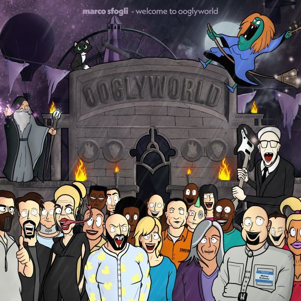 【日本未発売】【未開封新品・直輸入】Marco Sfogli Welcome to Ooglyworld マルコ・スフォーリ JTC盤 #CD-MSFOGLI-WELCOMETOO_画像1