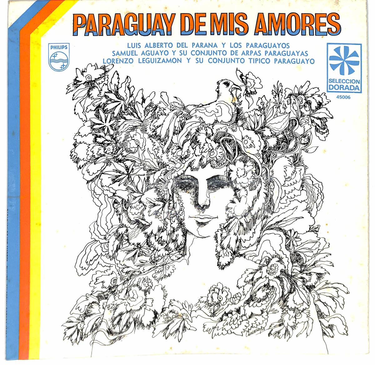 e1698/LP/アルゼンチン盤/Luis Alberto del Parana Y Los Paraguayos/Paraguay De Mis Amores_画像1