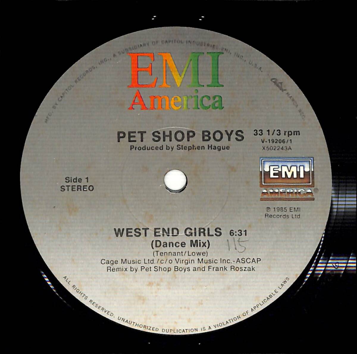 e1512/12/米/Pet Shop Boys/West End Girls_画像3