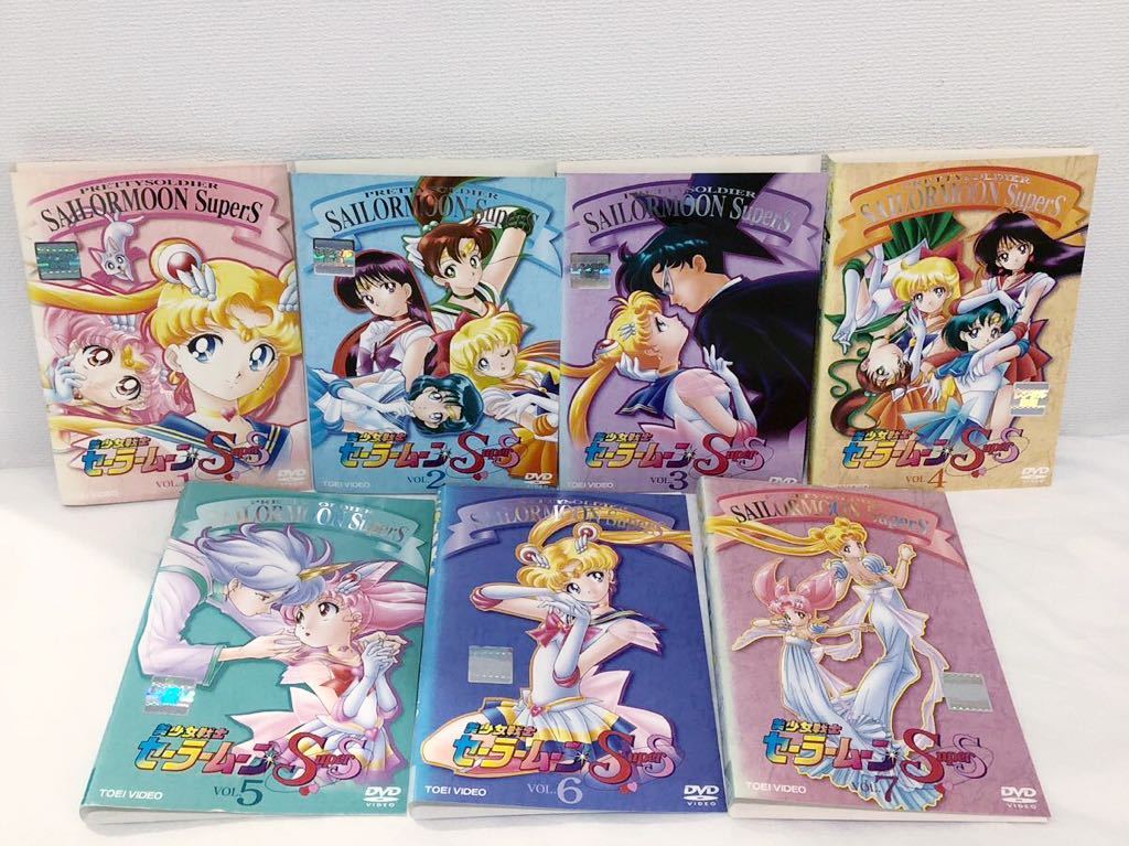 美少女戦士 セーラームーン SuperS 全巻セット DVD レンタル落ち