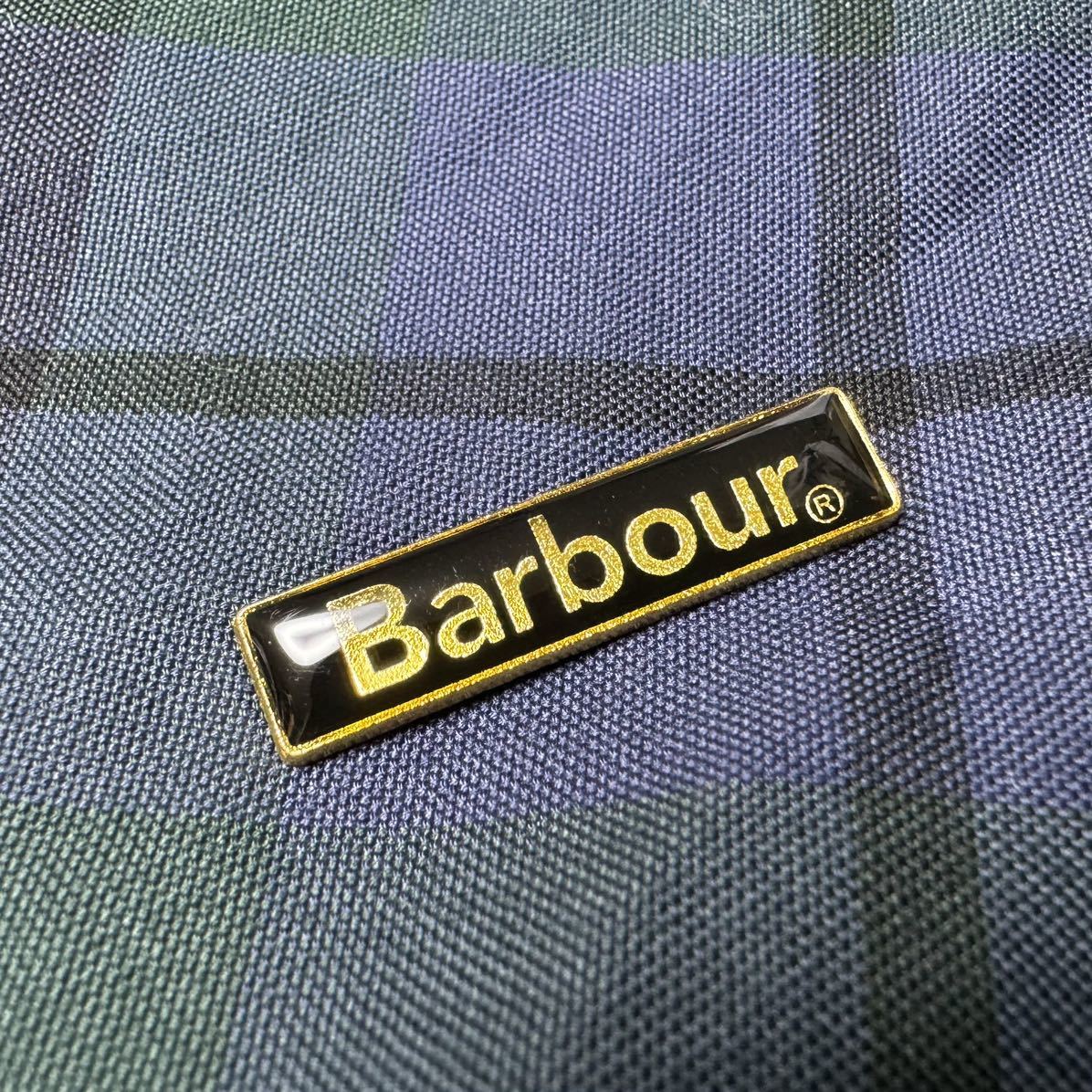 【ブラック×ゴールド】新品 Barbour バブアー ピンバッジ