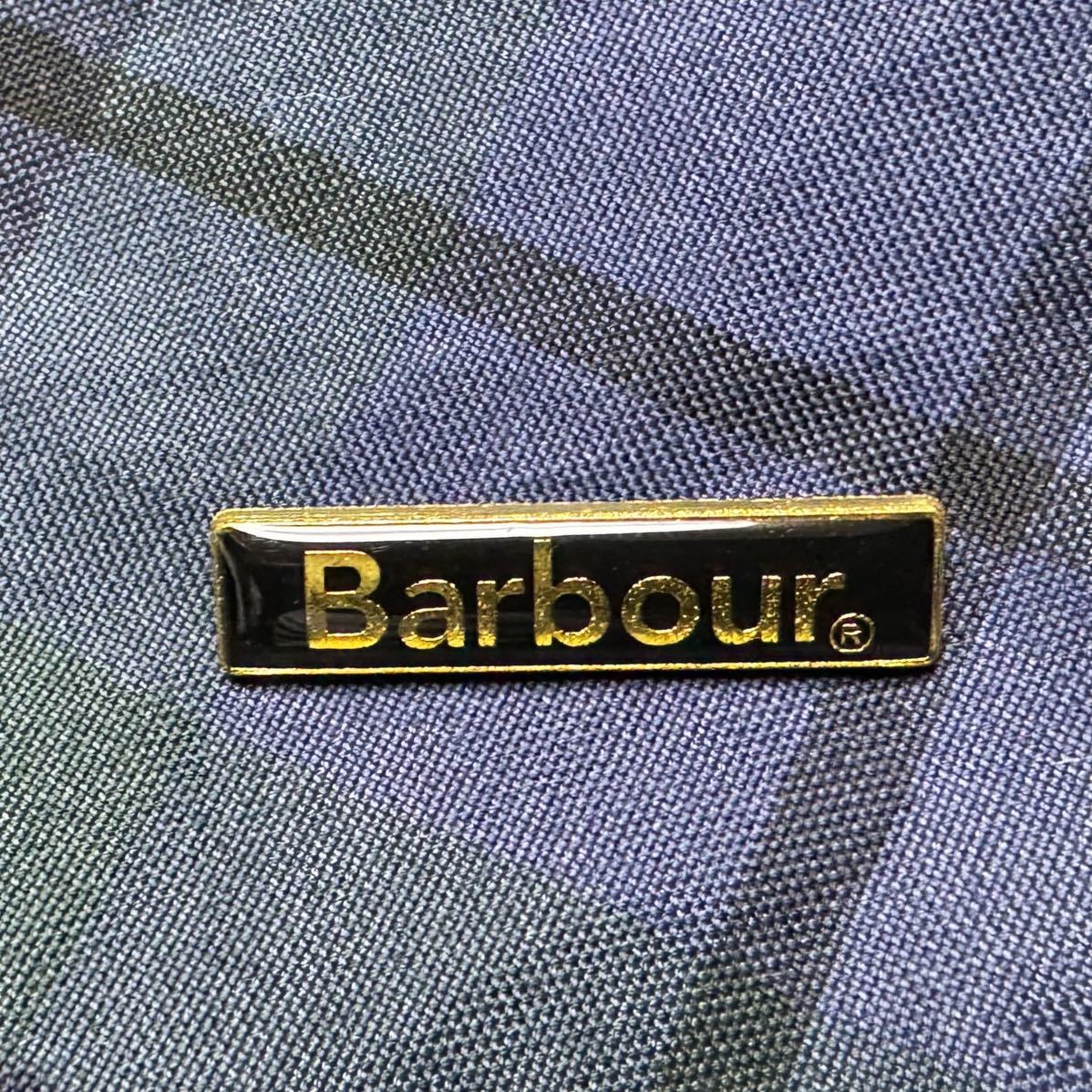 【ブラック×ゴールド】新品 Barbour バブアー ピンバッジ_画像4