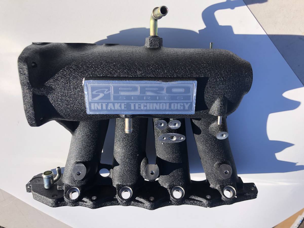 SKUNK2 B Series Pro intake manifold B16A B18C5 インテークマニフォールド 黒 USDM シビック インテグラ EG6 EK4 DC2 正規輸入品 即納_画像1