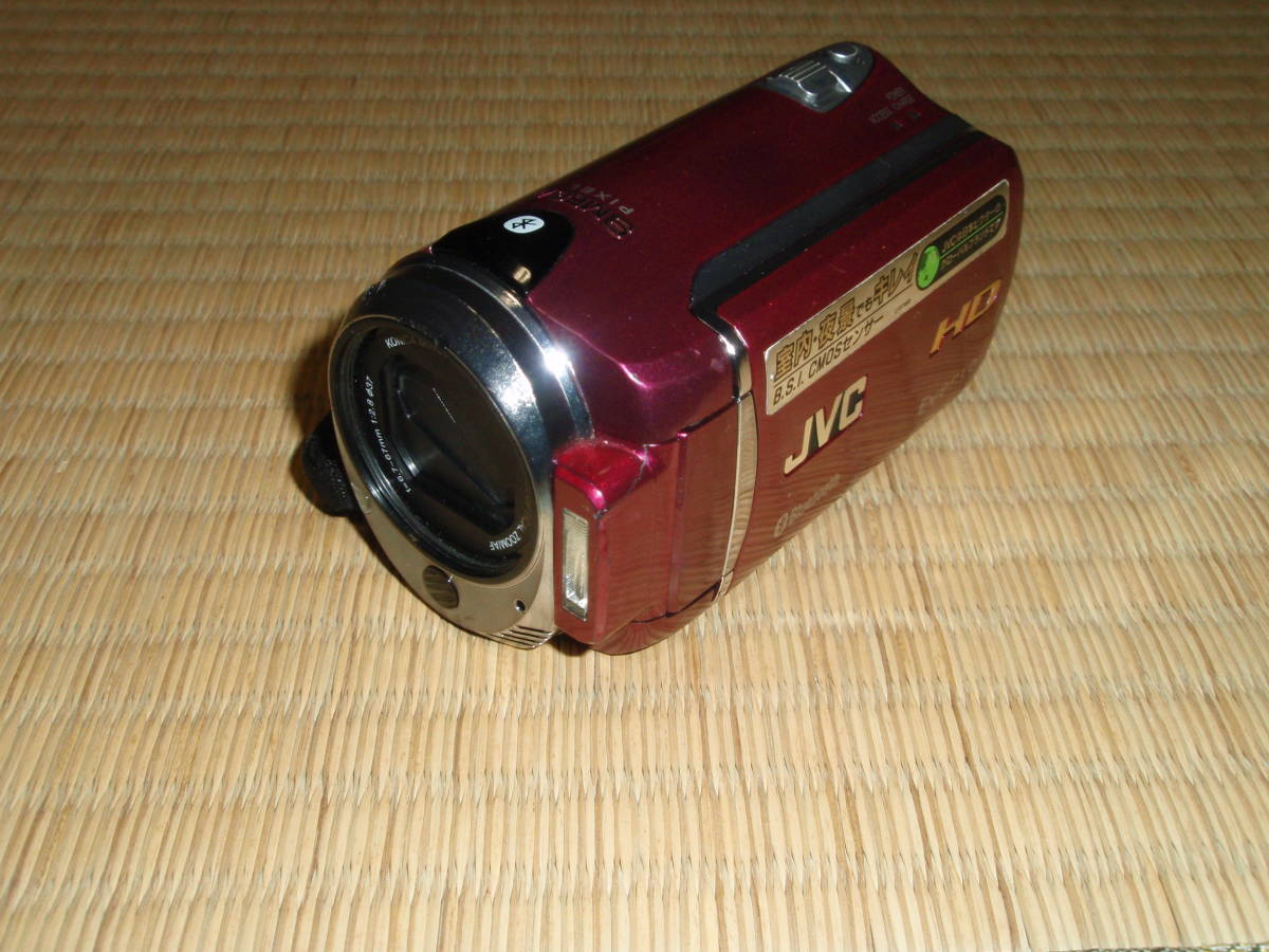 ビクター（JVCケンウッド）デジタルビデオカメラ　GZ-HM570-R　ジャンク_画像1