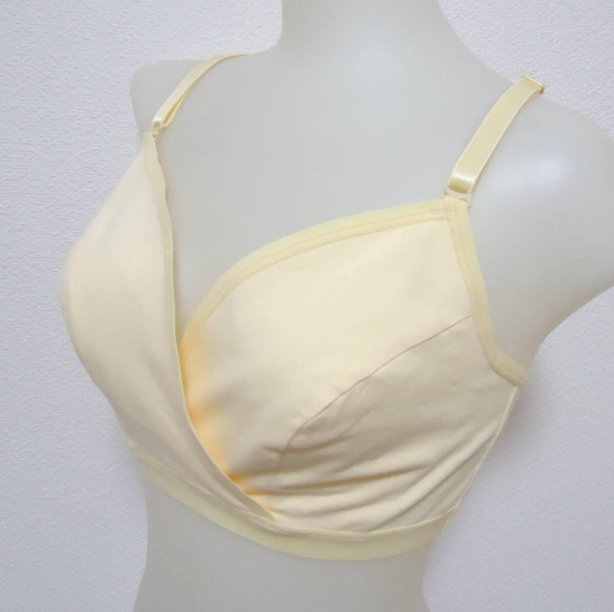 [2 put on set ] maternity LL* non wire maternity bras ja- Cross open ( nursing for ) cotton 90% new goods 