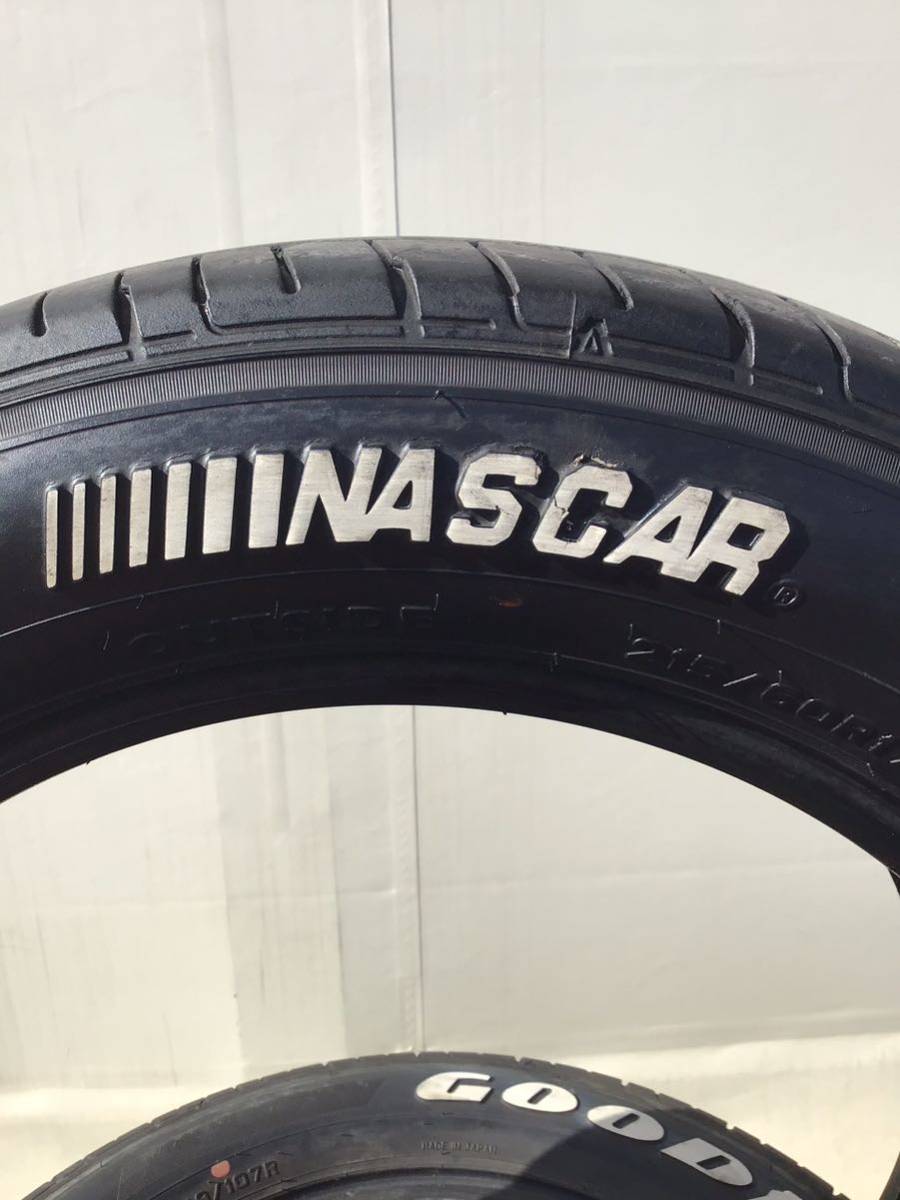 ★ホワイトレター★GOOD YEAR EAGLE#1 NASCAR グッドイヤー ナスカー 215/60R17C 109/107R 中古品4本_画像7