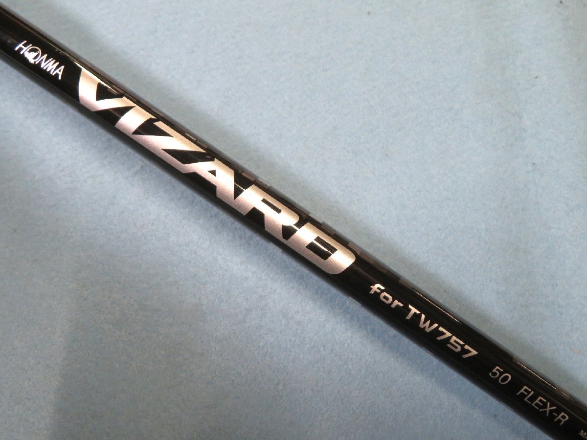 【中古】本間ゴルフ　2022　T//WORLD　TW757　ツアーワールド　ユーティリティ　#4（21°）【R】VIZARD for TW757 ＜HCなし＞_画像9