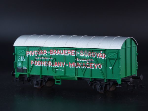 HOゲージ ROCO ビール貨車 CSD チェコスロバキア国鉄 PIVOVAR BREWERY_画像2