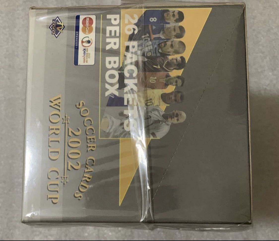 (新品/未使用) BOX 26パック入り ボックス 2002 ワールドカップ Worldcup 2002 TV Soccer Cards Auto オート サッカー カード_画像3