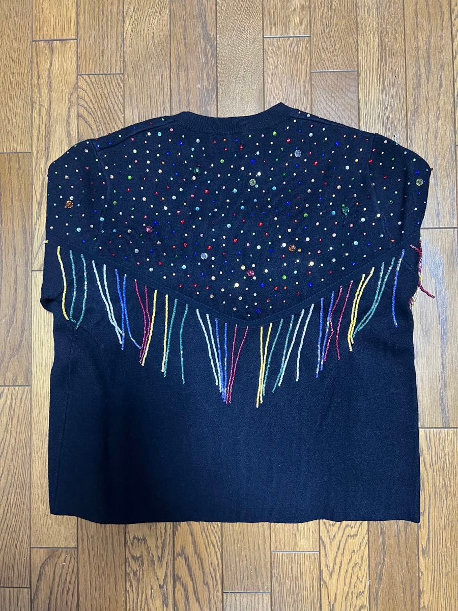 ZARA ザラ ビーズ ビジュー ニット セーター|Yahoo!フリマ(旧 ZARA ザラ ビーズ ビジュー ニット セーター|Yahoo!フリマ(旧