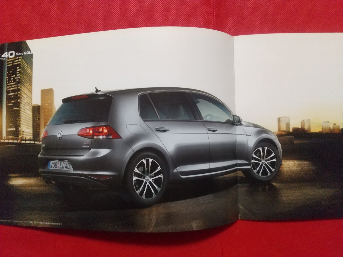 ∞送料無料【フォルクスワーゲン ゴルフ エディション４０】カタログ 2014年11月 DBA-AUCPT Volkswagen Golf Edition 40_画像3