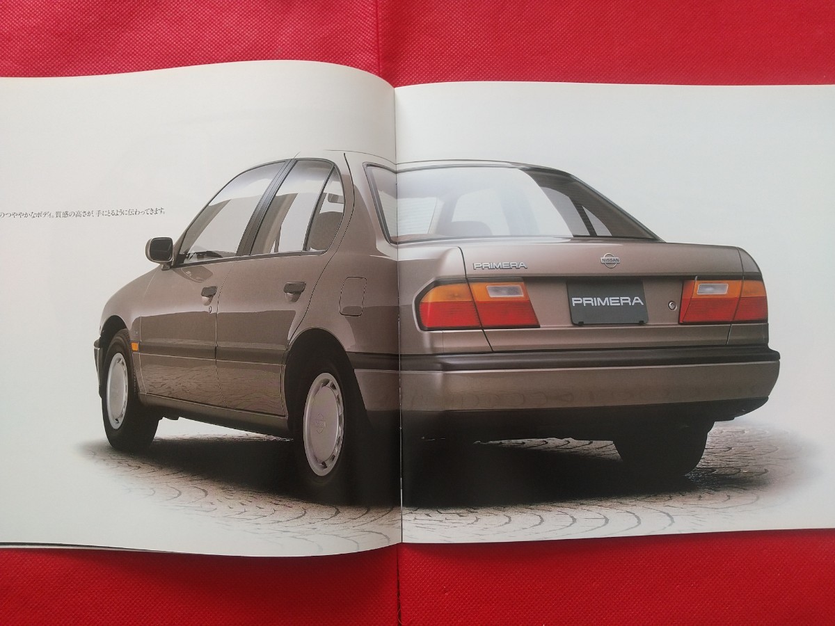 ◎送料無料【日産 プリメーラ】カタログ 1990年2月 HP10/P10 NISSAN PRIMERA Te/Ts/Tm/Ci/Cu 2.0/1.8 _画像6