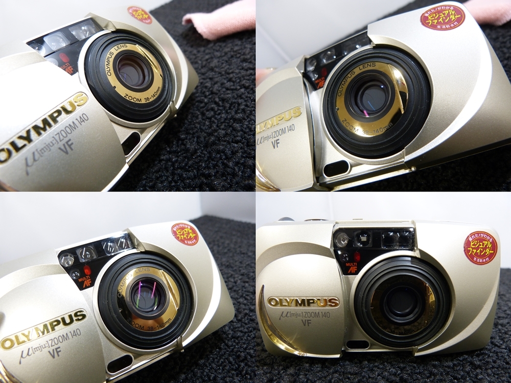 ◇保管品　OLYMPUS オリンパス　コンパクトフィルムカメラ　μZOOM140VF　レトロ　目立つキズ無し　動作未確認　ジャンク◇　_画像5