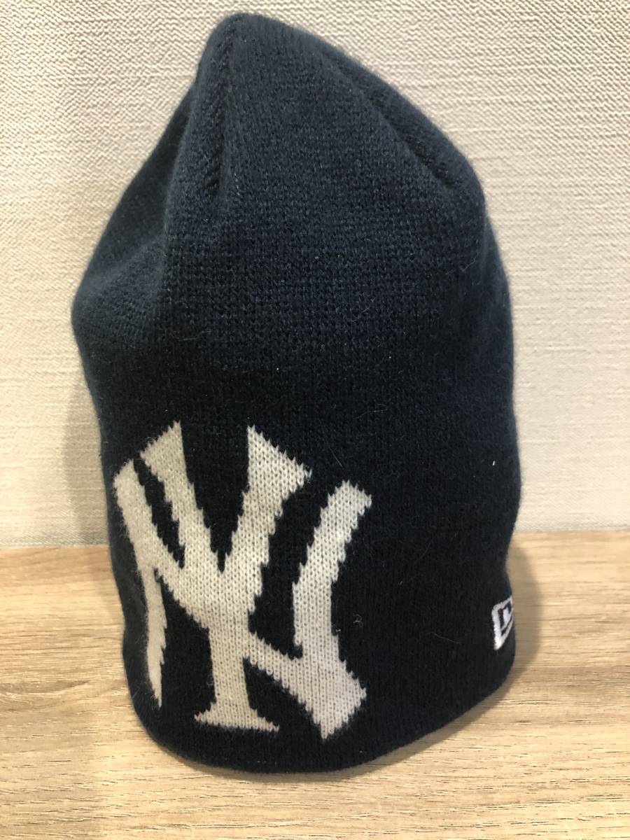 ヤンキース　NEWERA　MLB　野球　ニット帽　ニューエラ　スキー　スノボ_画像1