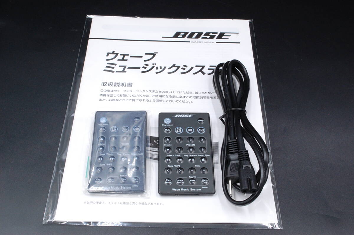 ★◆ BOSE ボーズ Wave Music System AWRCCＢ CDラジオ リモコン２個付き 動作良好品 ◆★_画像10