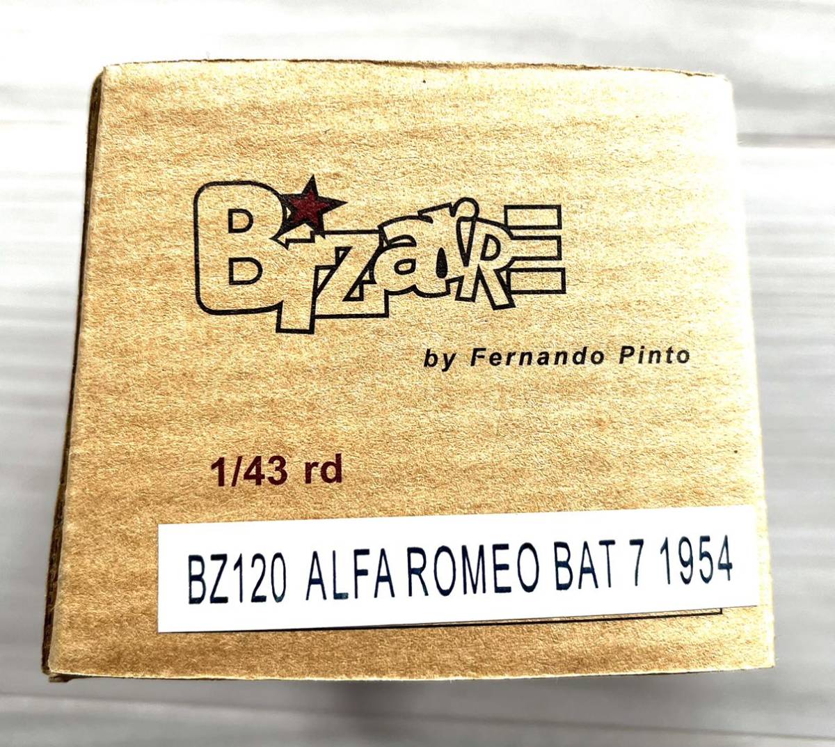 1/43 人気希少品　アルファロメオ BAT7 1954 ゆうパック送料無料_画像9