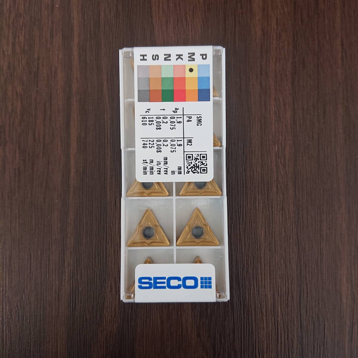 SECO セコチップ TNMG160408-MF1 CP500_画像1