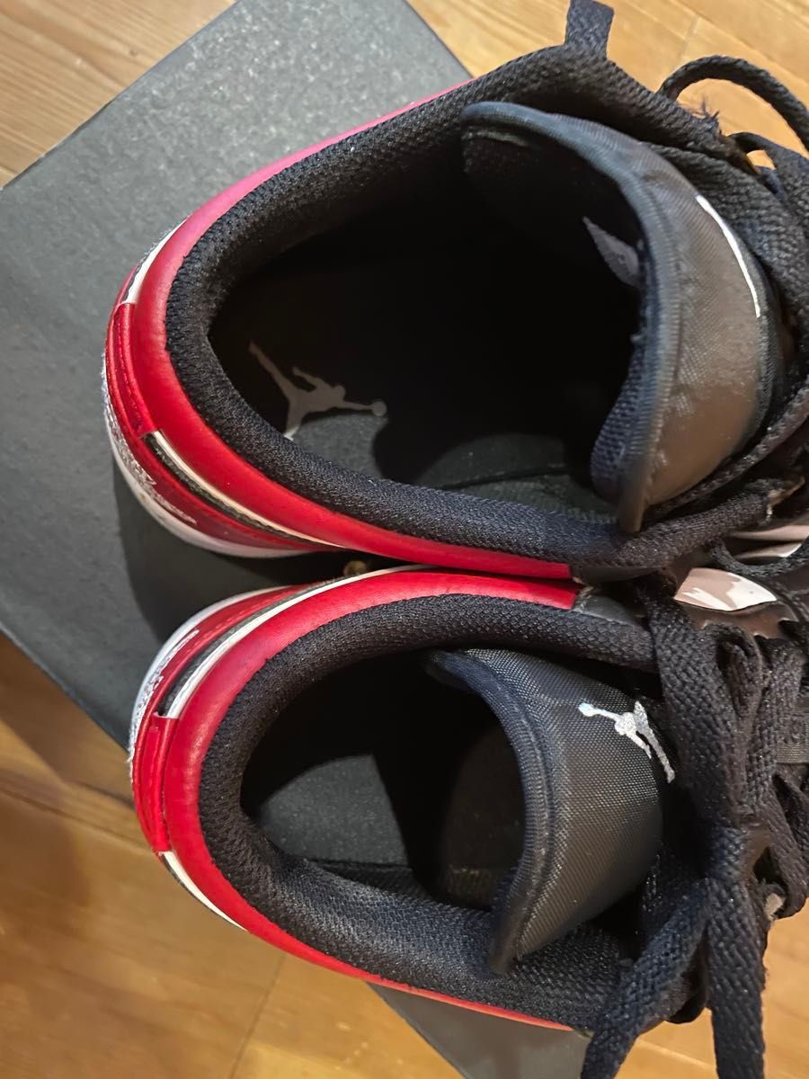 Nike Air Jordan 1 Low "Bred Toe"ナイキ エアジョーダン1 ロー "ブレッドトゥ"