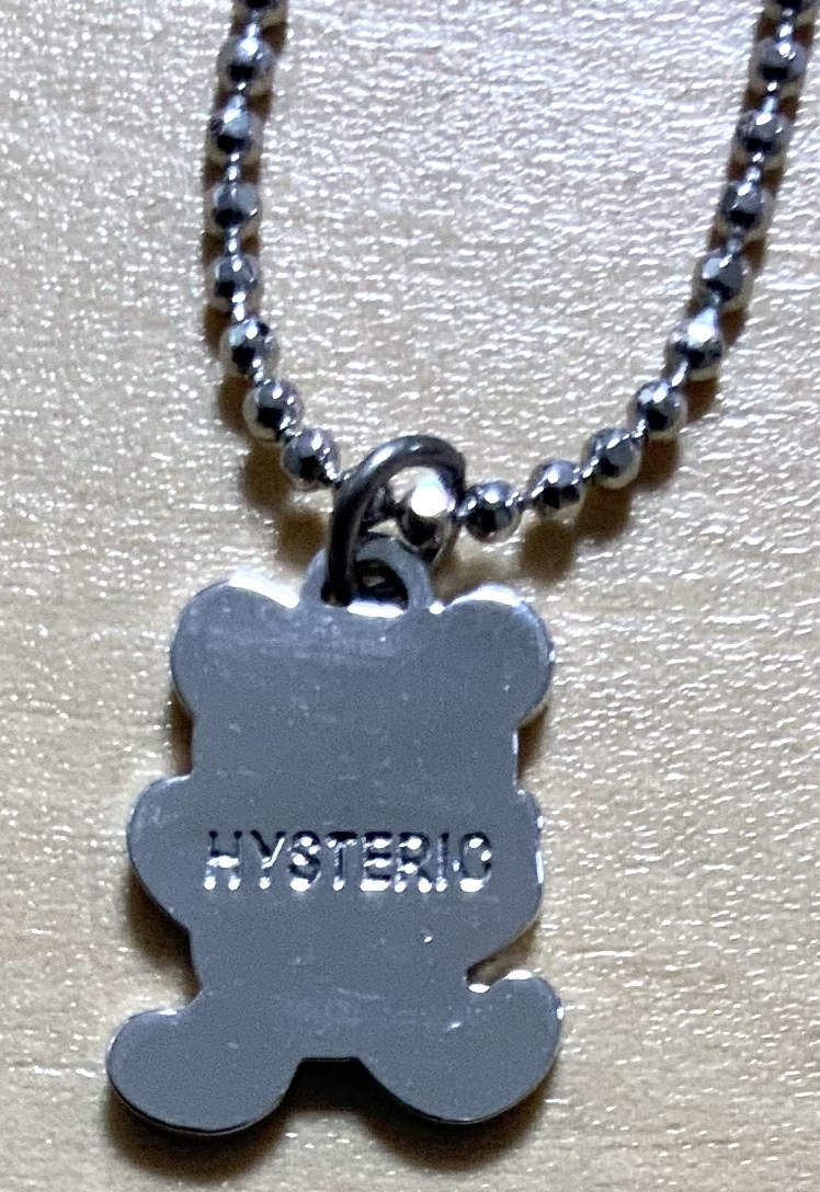 即決☆ヒスグラ☆新品☆ネックレス☆ベア☆BEAR☆くま☆クマ☆ヒステリックグラマー☆HYSTERIC GLAMOUR☆HYSTCRICS_画像4