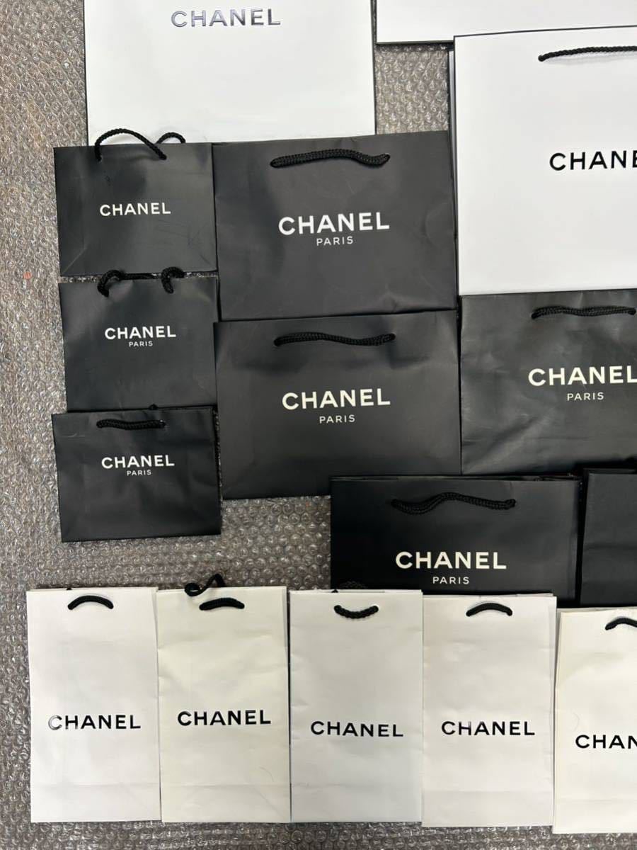 【た-2-100】100円スタート CHANEL シャネル ショッパー 紙袋 手提げ袋 保存袋 大量まとめ_画像5